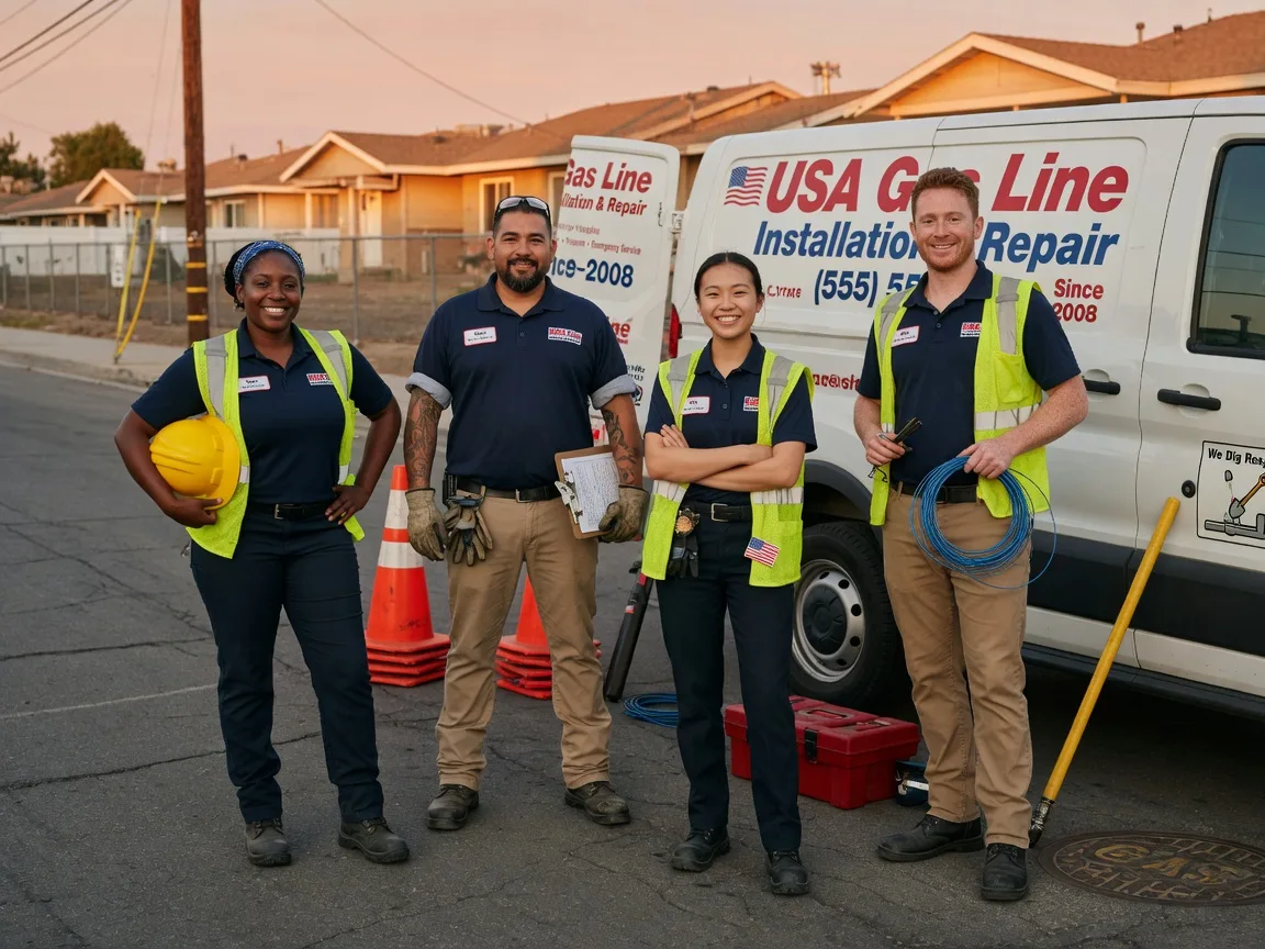 Gas Line Installation company in Bourbon, IN
